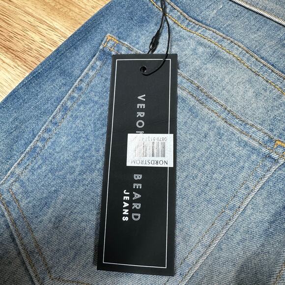 Veronica Beard Carly Kick Flare High Rise Jeans in Clearwater Size 24/00 NWT - Picture 4 of 10